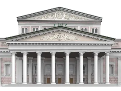 Bolshoi Theatre 3D model purchase