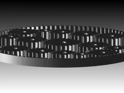 Planetary gear train Free 3D model