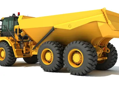 Articulated Truck 3D model