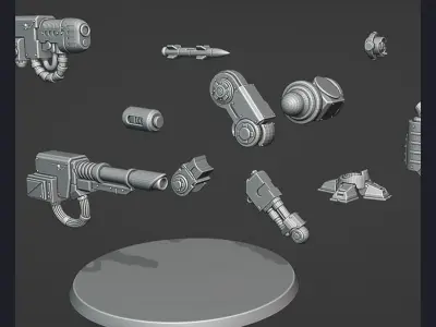 new armored walker 3D model