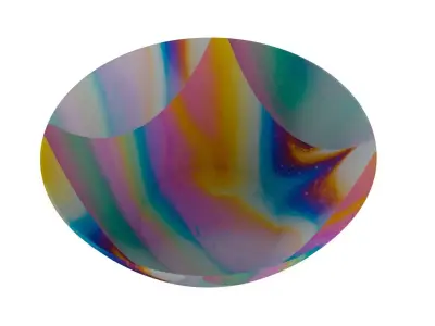 Bowl in diffrent Color 3D model
