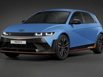 2025 Hyundai Ioniq 5 N 3D model purchase
