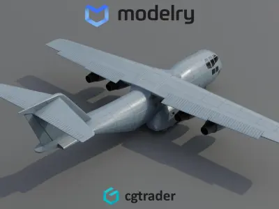 Transport Aircraft 3D model