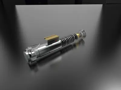 Luke Skywalker Lightsaber - StarWars 3D model
