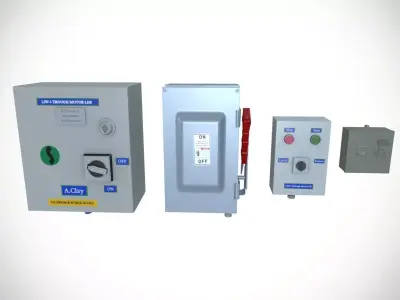 Electric Circuit Fuse Liver 3D model