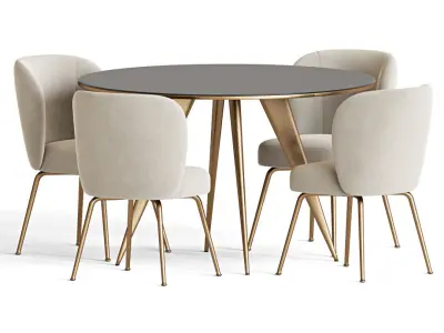 Dining Set 99 3D model