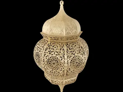 Eirqi Ceiling Pendant Low-poly 3D model