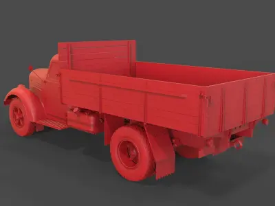 Zil 164 3D print model