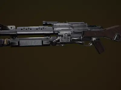 the old bloods short gun46 3D model