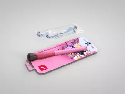 Card  02 Foundation Brush 3D model