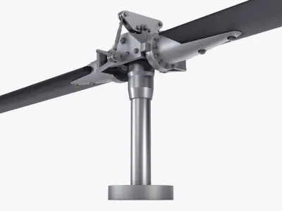 Helicopter Main Rotor System v 1 3D model