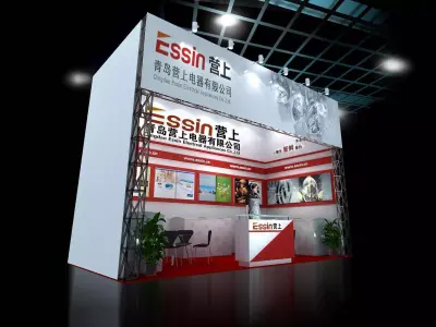 Exhibition - Area -3X6-3DMAX2010-13 3D model
