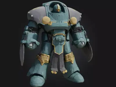 Mecha Sentinel  Titan of Precision and Power 3D print model