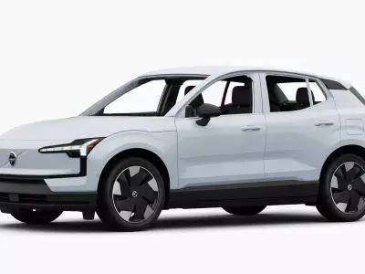 Volvo EX30 2026 Compact Electric SUV with Modern Design 3D model