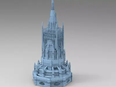 Barons Tower 5  3D model