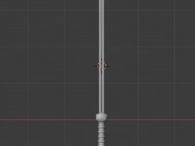 fantasy sword 3D model 3