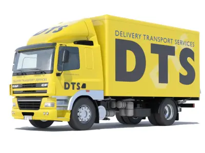 DAF CF85 FA Box 3D model