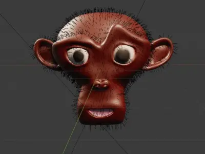 Monkey 3D model purchase