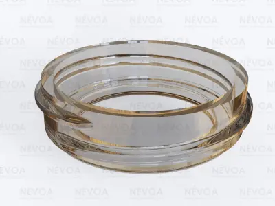 Neck finish - SP 400 - 38 - L - BDF - voluntary standard 3D model