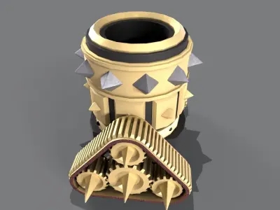 Mortar 3D model purchase