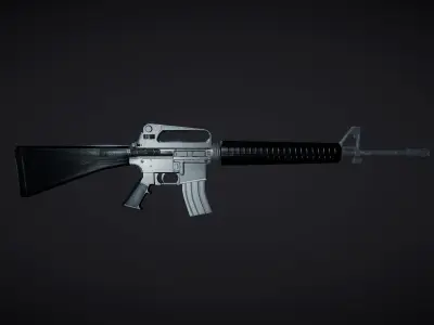 M16 Active 3D model