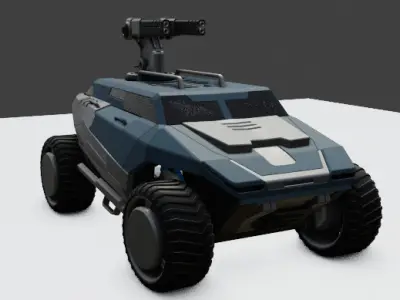 Armored Truck  Free 3D model