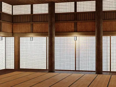 Dojo Interior 3D model