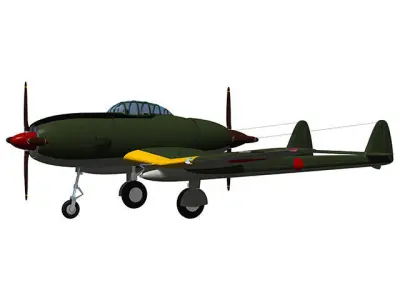 tachikawa Ki-94i 3D model