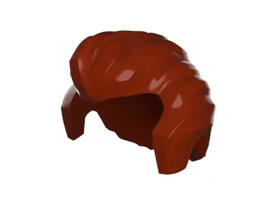 Custom3Dprint Minifigure Accessory - Minifigure Hair S2 - 050 3D print model