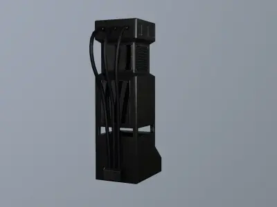 Sci-Fi Asset Low-poly 3D model get