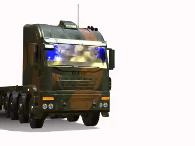 IVECO TRAKKER 500 TRACTOR 8X8 3D model
