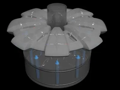 Scientific Educational Precision Gyroscope Toy - Concept 3D print model