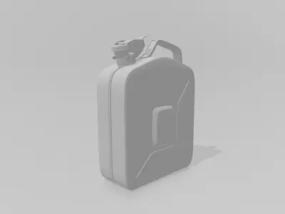 Fuel Jerry can Free 3D print model