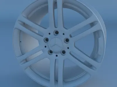 Mercedes Benz AMG Rim 3D model