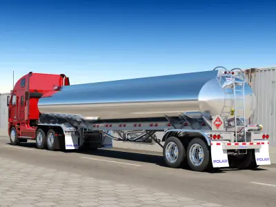 Freightliner Argosy Tanker 3D model