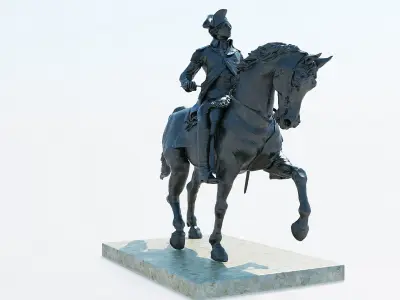  George Washington Statue Boston 