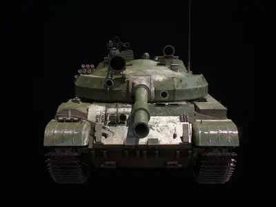  T62-M - Object 166 M6 - Main Soviet Union Battle Tank PBR 