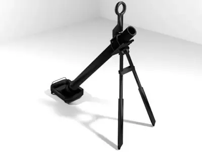 Mortar - Type Small 3D model