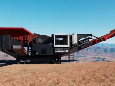 Stone Crusher  SandVik 3D model