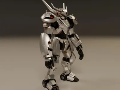 combat robot 3D print model
