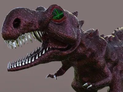 T-Rex t - rex dinosaur Free 3D model