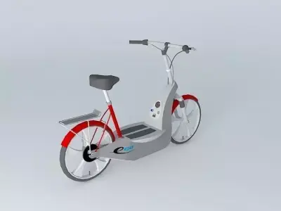 eGo Scooter Free 3D model