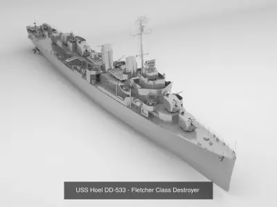 Warships of Major Navies 3D Model Pack