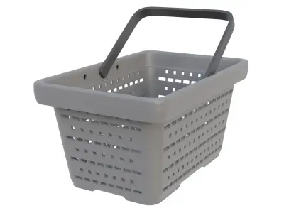 Shopping basket 13 3D model