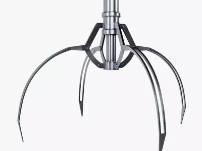 Metal Claw 10 with RIG 3D model