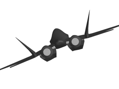 Sukhoi Su-57 3D model 2