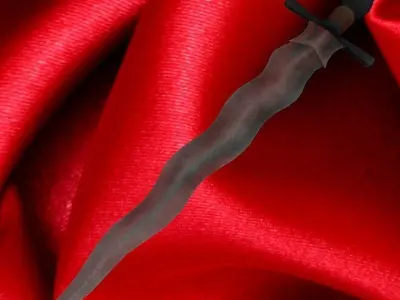 North-african dagger 3D model