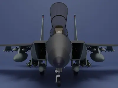 McDonnell Douglas F-15E Strike Eagle 3D model get