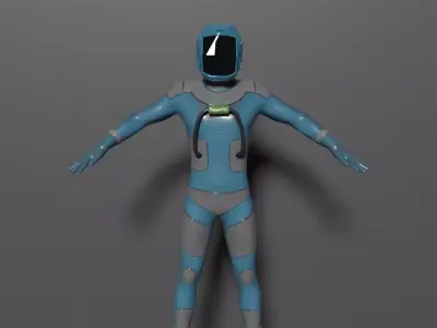 Enviromental suit Free 3D model