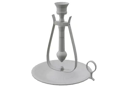Brass Candle holder 3D model